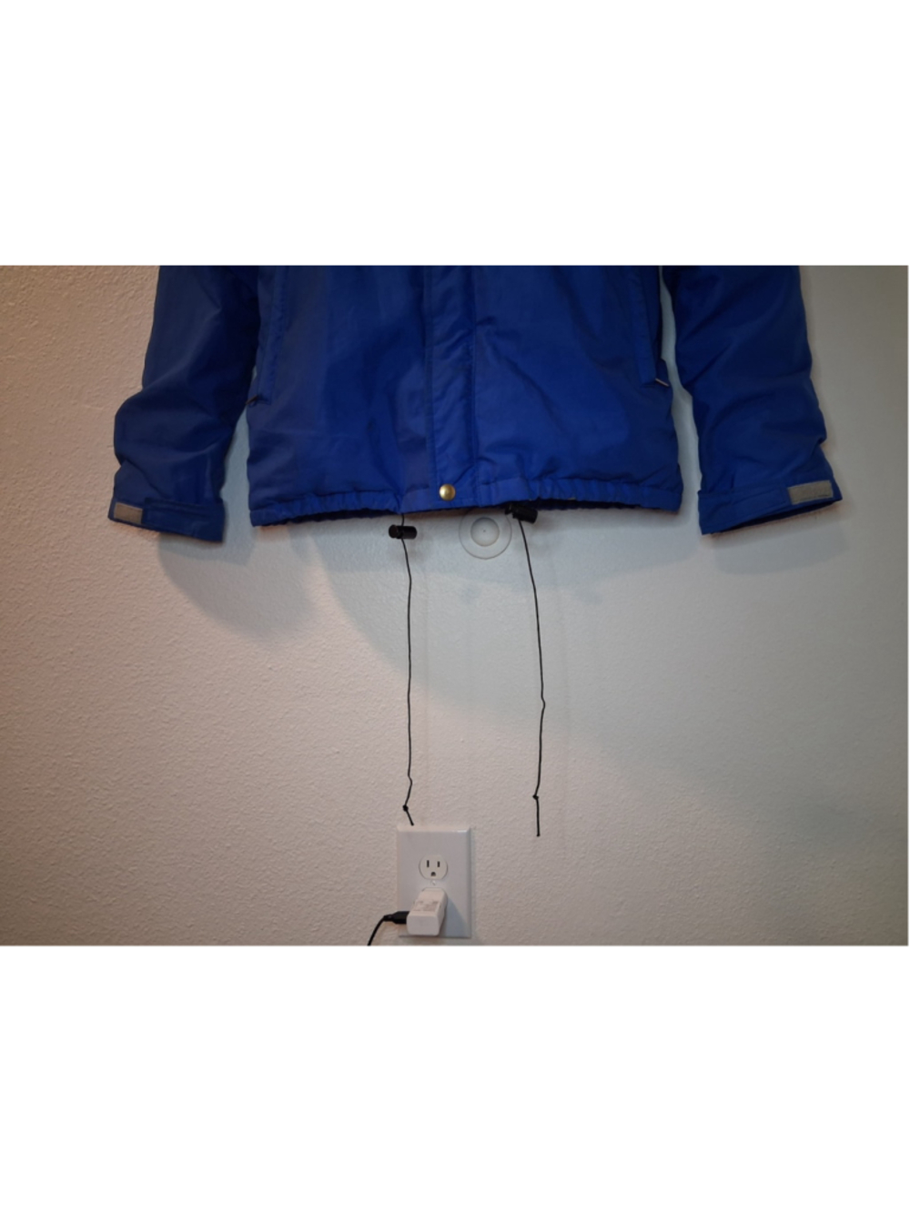 Vintage 80s 90s Petanne GORE-TEX Mens Medium Rain Jacket Hooded Coat Blue Canada - Picture 3 of 10
